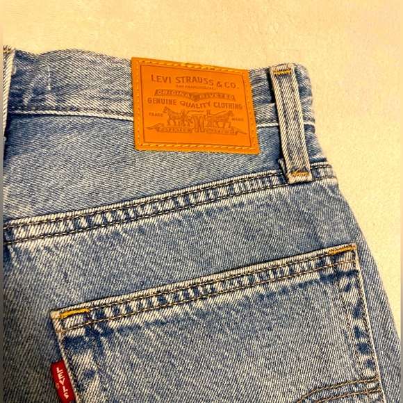 ⁉️Sold‼️Levi’s Baggy Dad 2015 Mid light wash Sz 24 - Picture 8 of 10